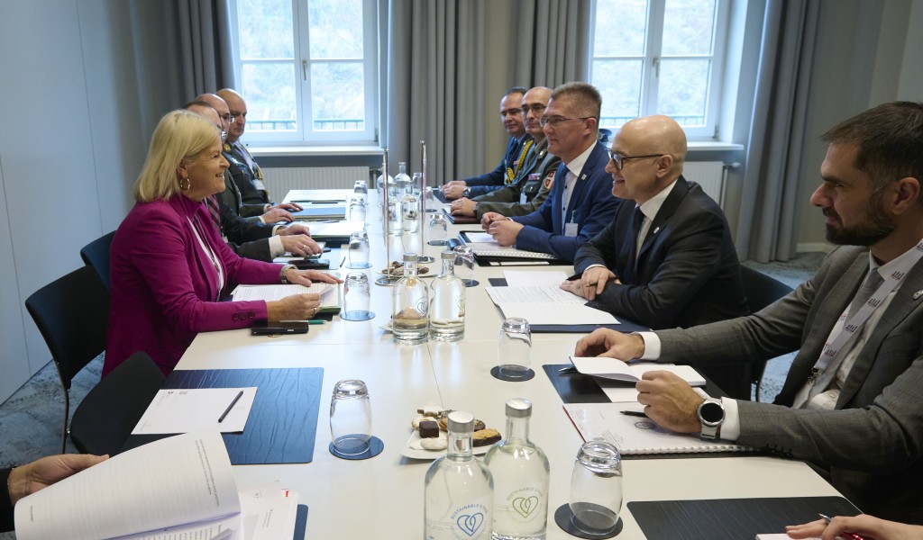 Meeting between ministers Vučević and Tanner
