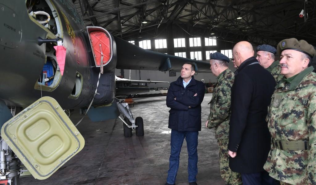 Министар Вулин Са модернизованим ваздухопловима војска ће бити још моћнија