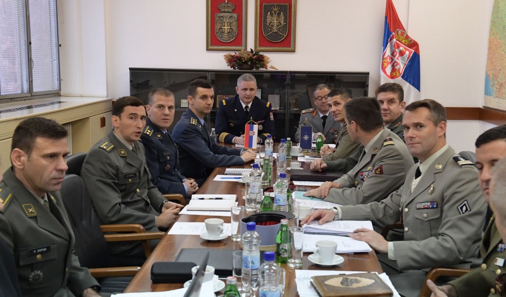 Експертски разговори са представницима Команде Здружених снага у Напуљу