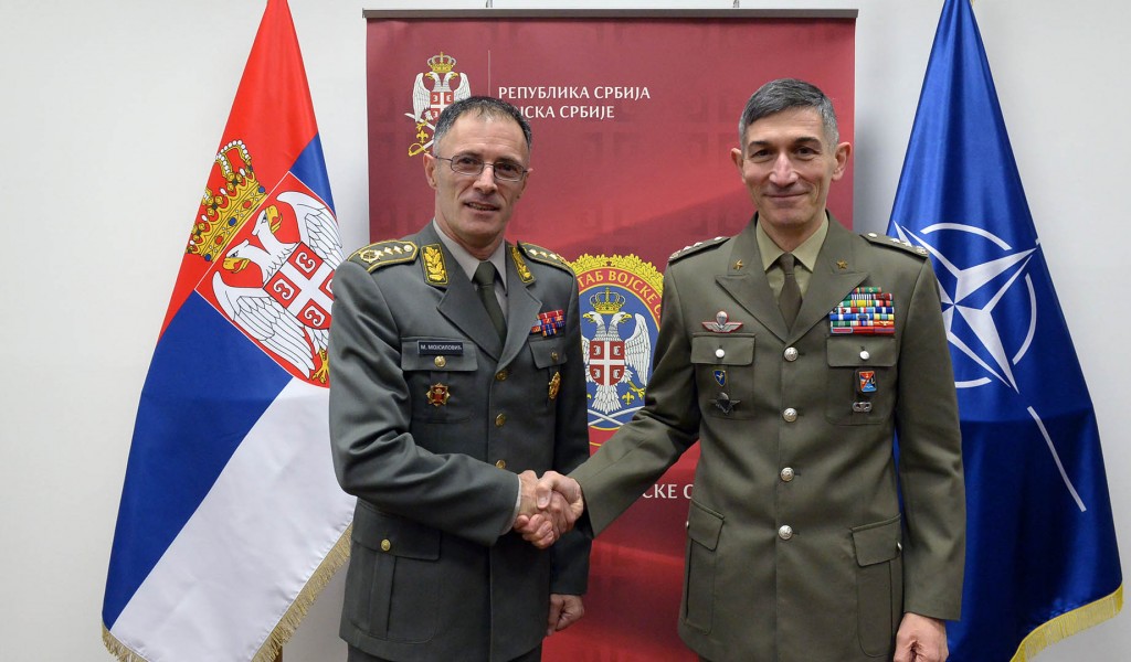 General Mojsilović razgovarao s komandantom KFOR a