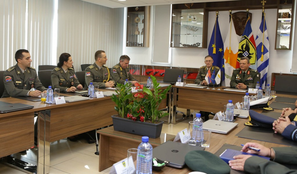 Посета начелника Генералштаба Републици Кипар