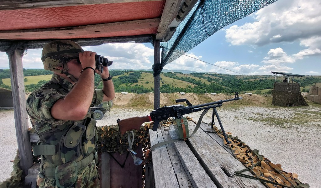 Collective pre deployment training for peacekeeping mission in Lebanon