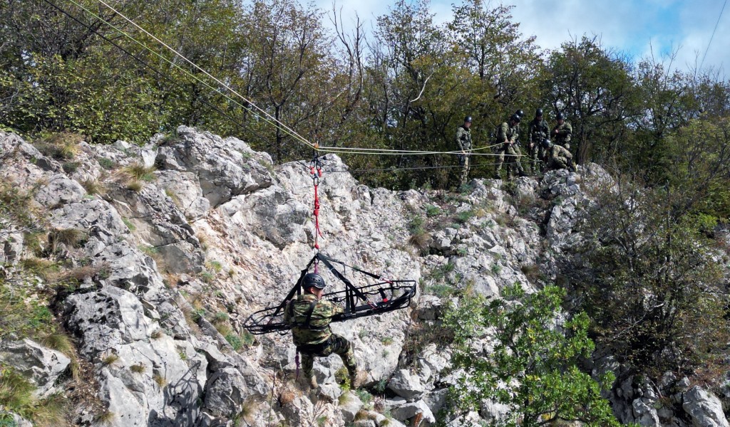 Climbing and mountain rescue instructor training course underway