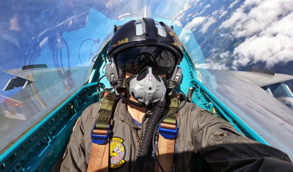 Flight training with Orao Eagle aircraft