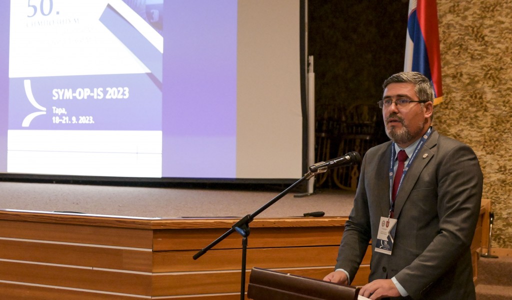 Државни секретар Старовић отворио Симпозијум о операционим истраживањима SYM OP IS 2023 