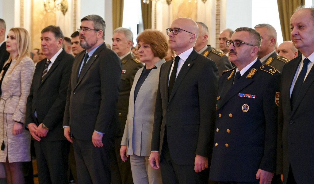 Ministar Vučević prisustvovao obeležavanju Dana Univerziteta odbrane
