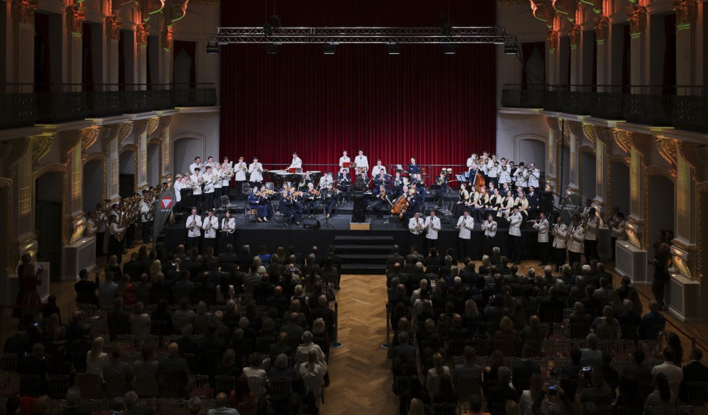 Art Ensemble Stanislav Binički gives joint concert with Guards Band of Austrian Armed Forces in Vienna