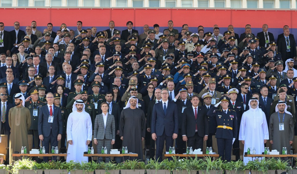 Grand Power of Unity military parade held