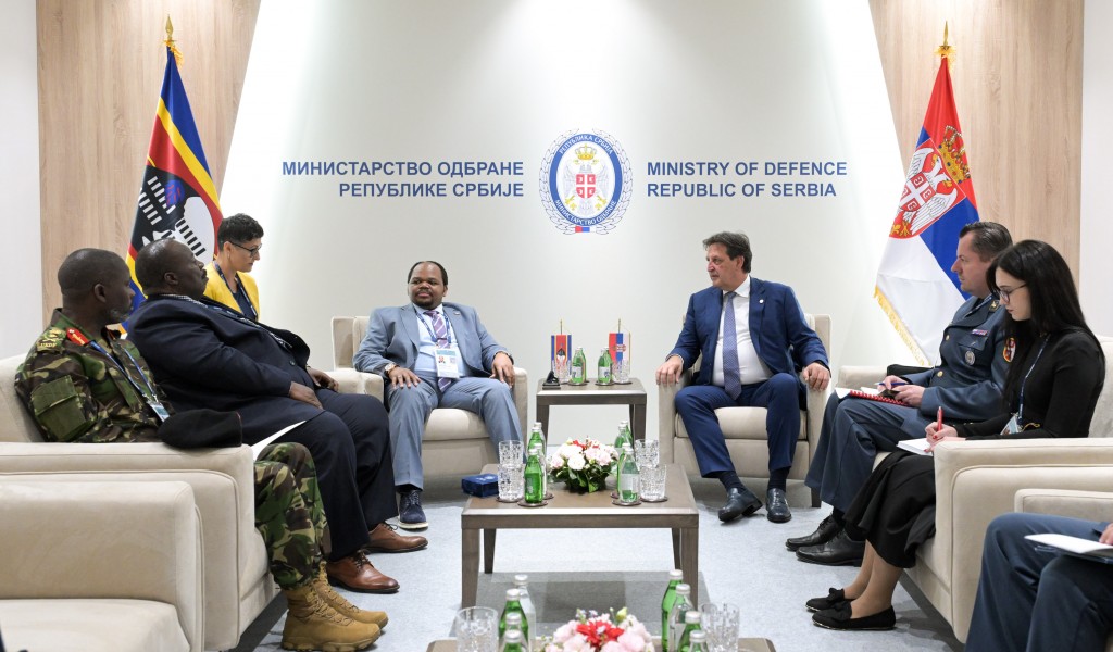 Састанак министра Гашића са принцем Краљевине Есватини Сикалом Нкполо Дламинијем