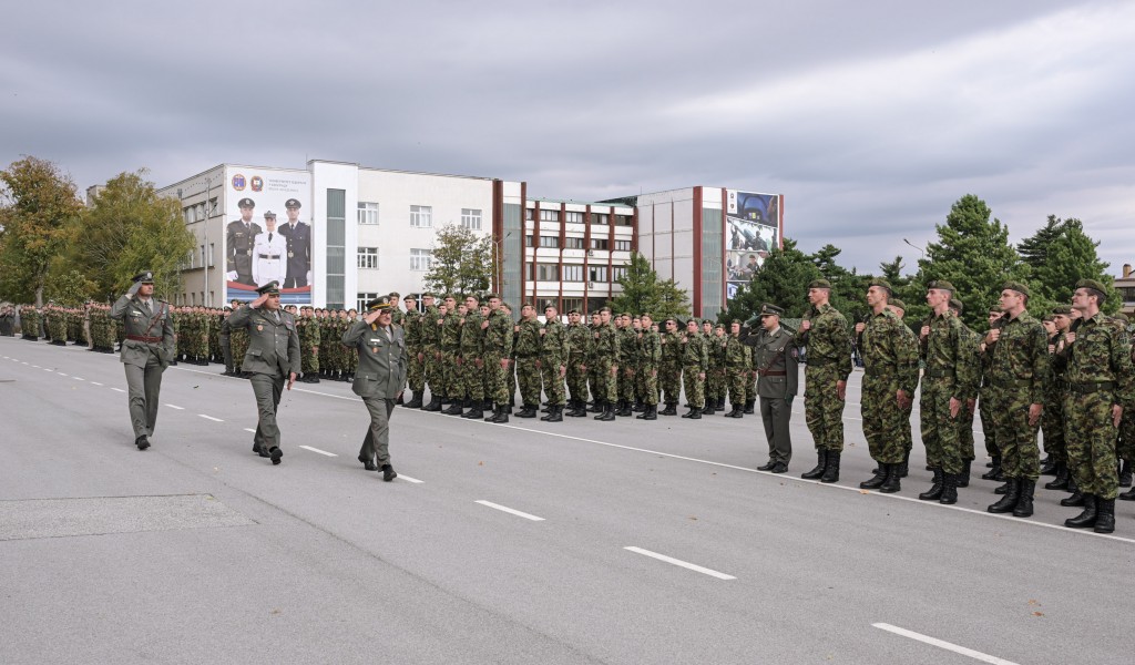 Oath taking ceremony for cadets and Reserve Officer Course participants