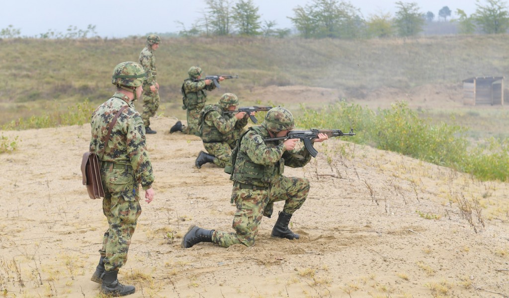 Routine training for securing facilities under threat