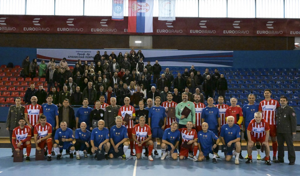 Revijalni meč vojnih veterana i veterana FK „Crvena zvezda“