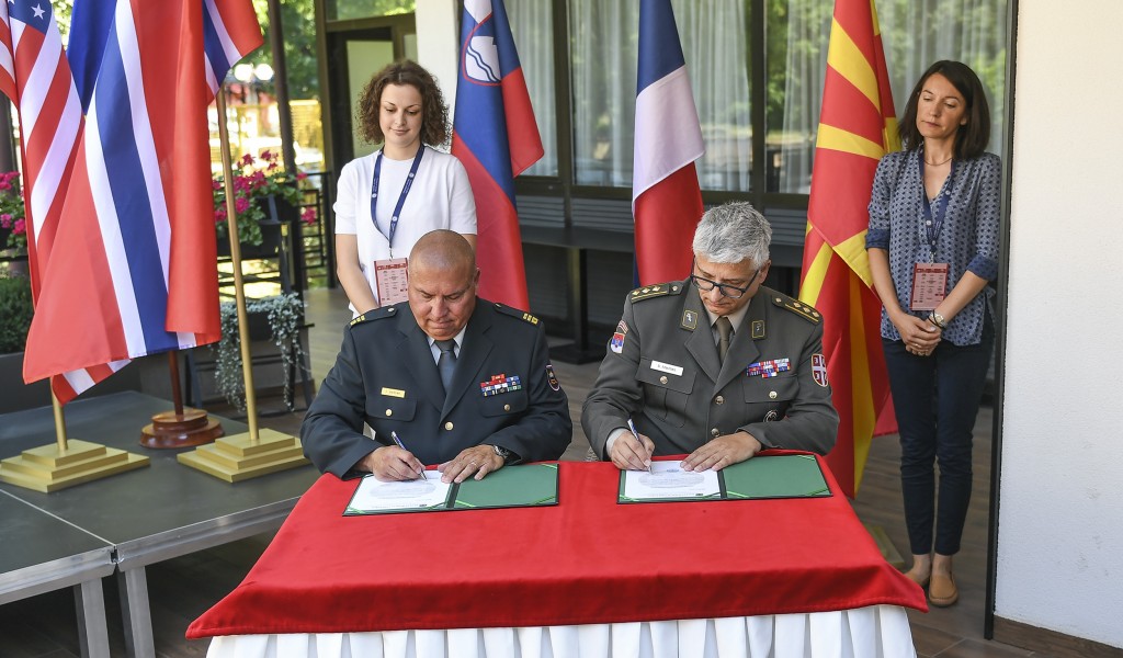 Republic of Serbia takes over command of Balkan Medical Task Force
