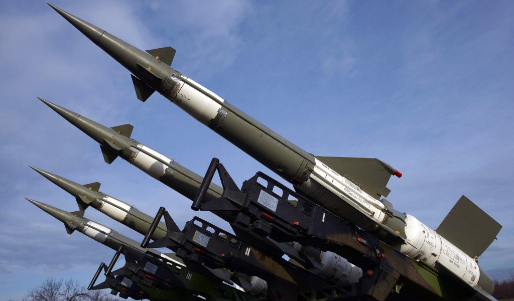 Training with Neva air defence missile systems