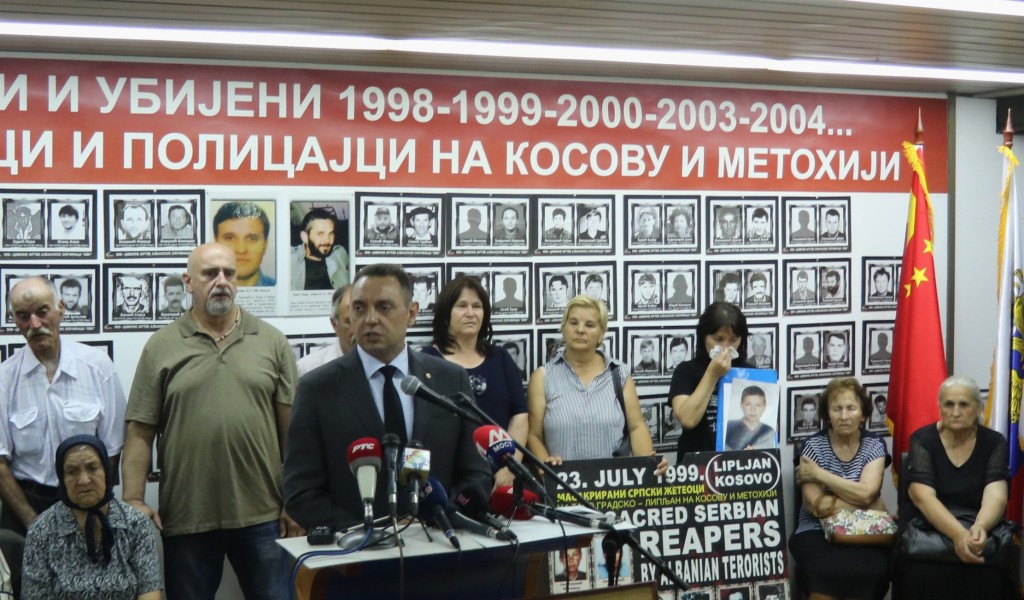 Ministar Vulin Međunarodna zajednica da ponovi istrage o masakrima nad Srbima na Kosovu i Metohiji