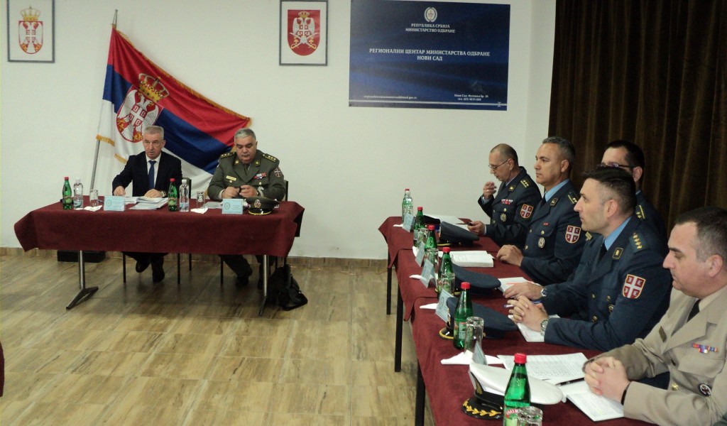 Obilazak Regionalnog centra Ministarstva odbrane Novi Sad