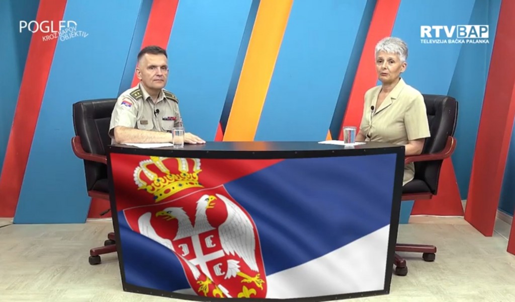 Promovisanje dobrovoljnog služenja vojnog roka na Radioteleviziji Bačka Palanka 