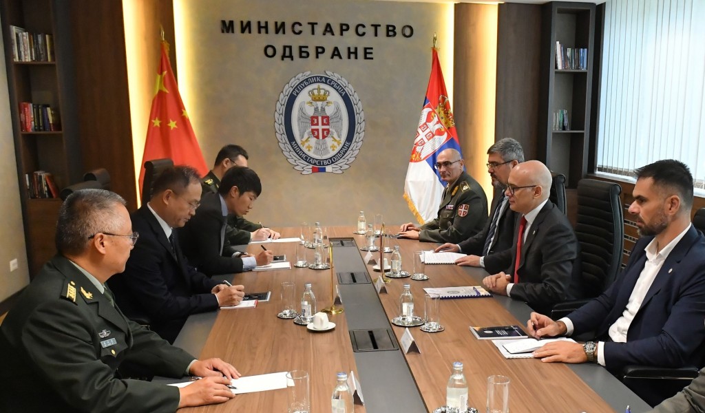 Minister Vučević Meets Newly Appointed Ambassador of China Li Ming