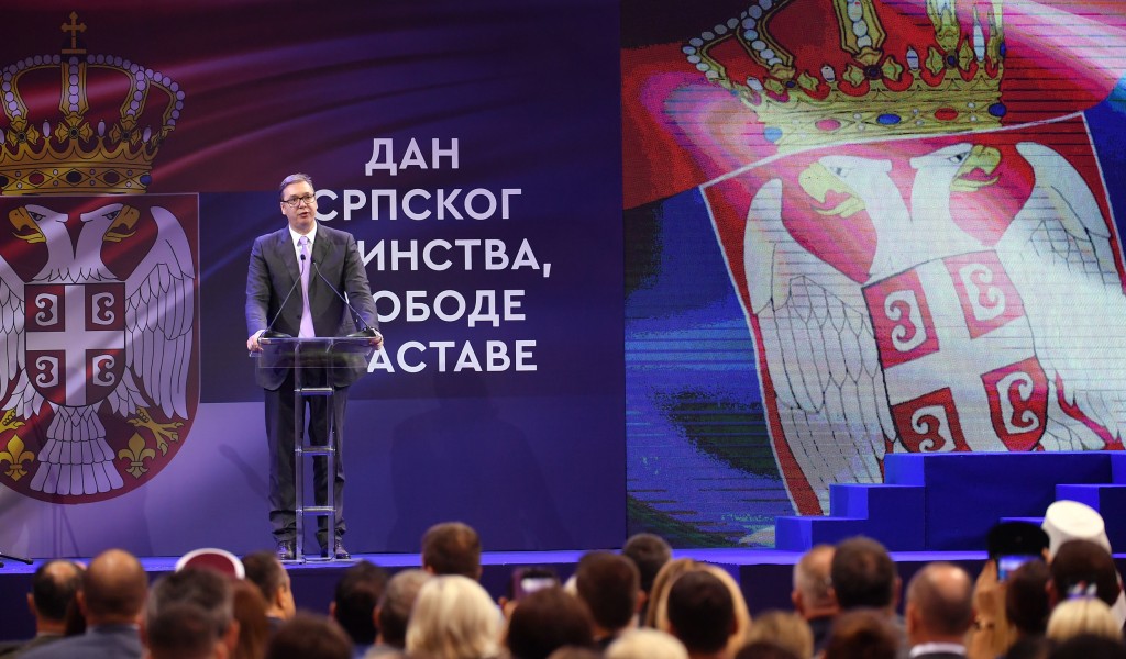 Day of Serbian Unity Freedom and National Flag celebrated