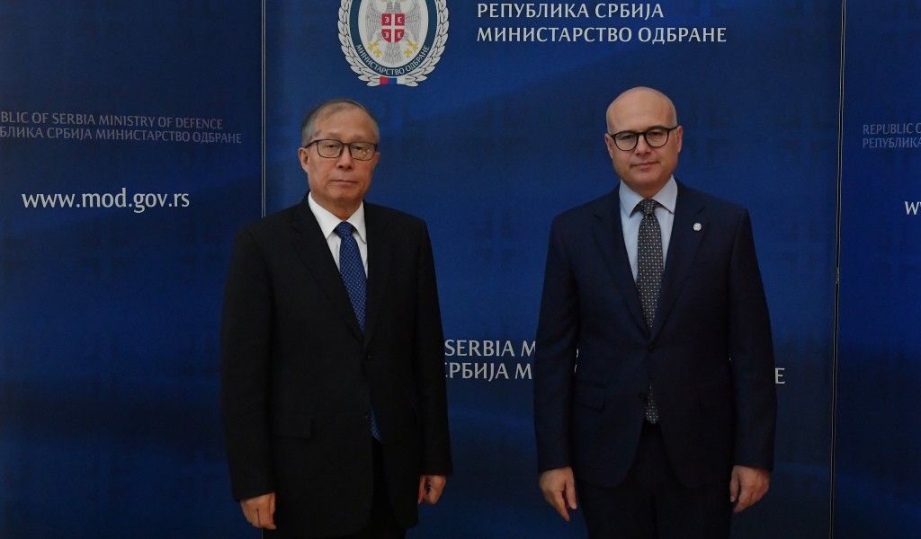 Meeting between Minister Vučević and First Vice-Chairman of NPC Standing Committee