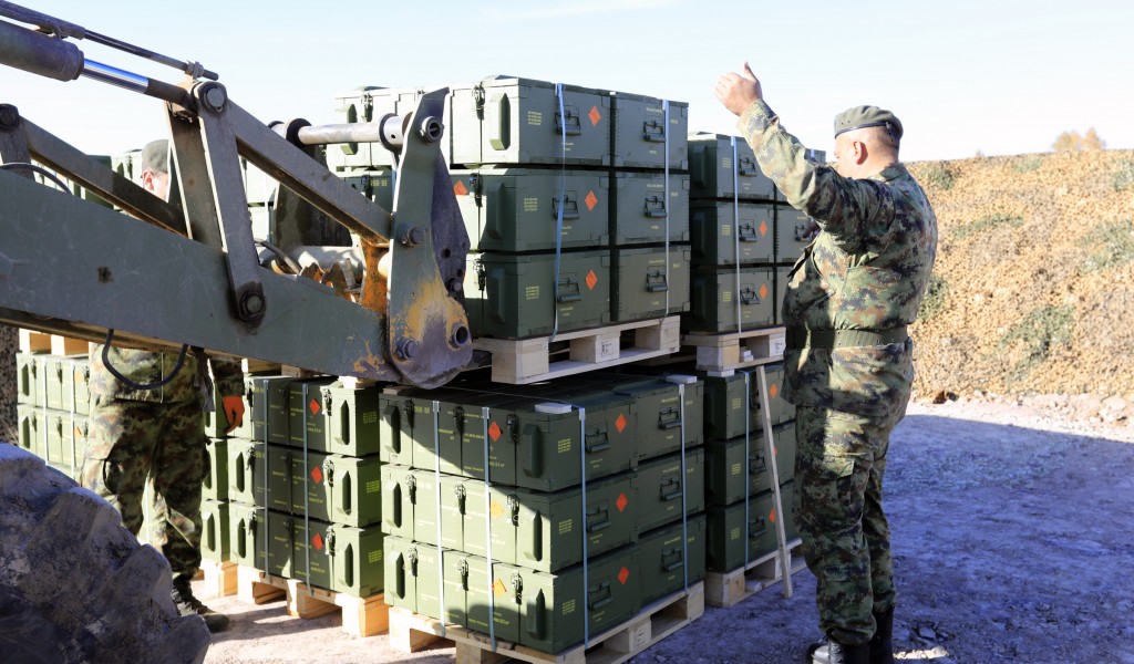 Continuous logistical support at exercise Manoeuvres 2022