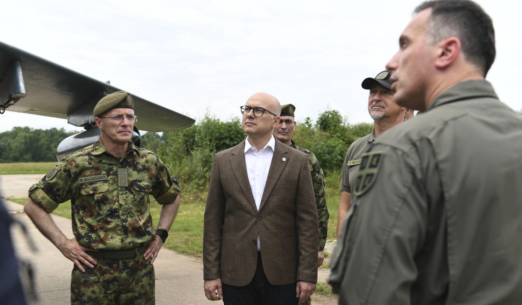 Ministar Vučević Naša zemlja je sigurnija kada je Vojska Srbije jača