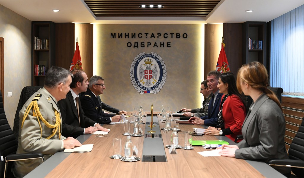 Sastanak sa delegacijom Ministarstva vojske Republike Francuske
