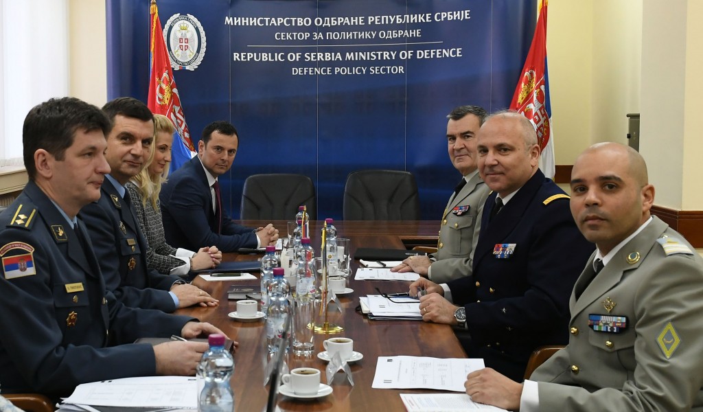 Staff talks with French Defence Staff delegation