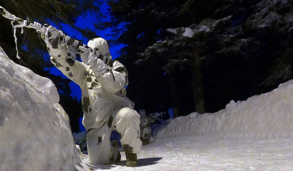 Training of Reconnaissance Scouts of Army Second Brigade on Kopaonik Mountain