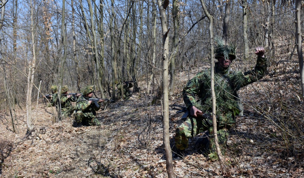 Class of March undergoes regular training