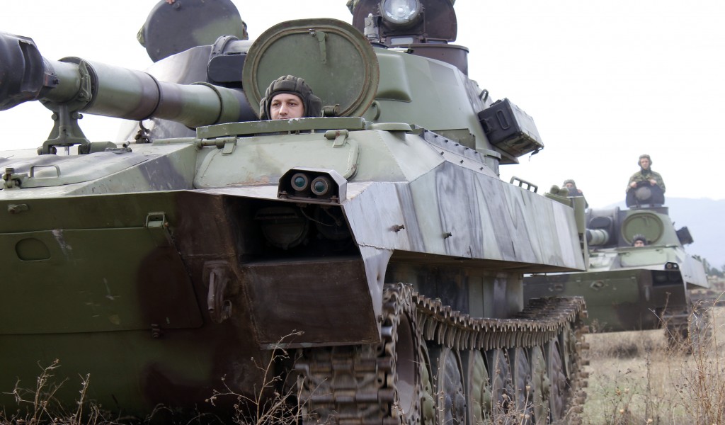 Training with self propelled artillery systems