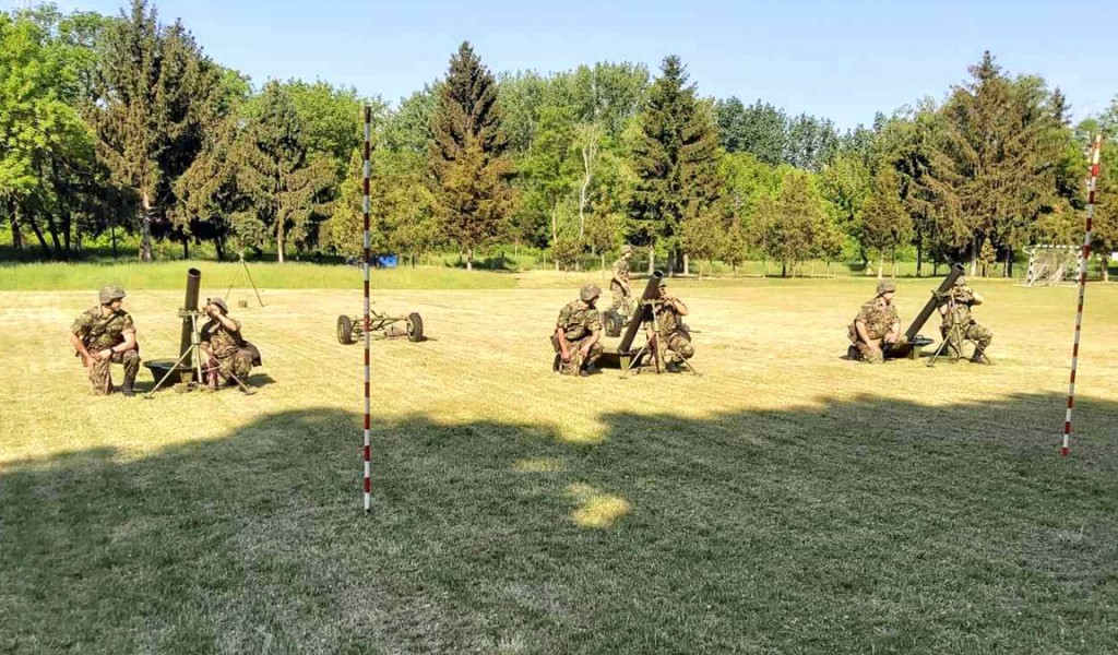 Obuka na minobacačima 120 mm M 75 u jedinicama Kopnene vojske