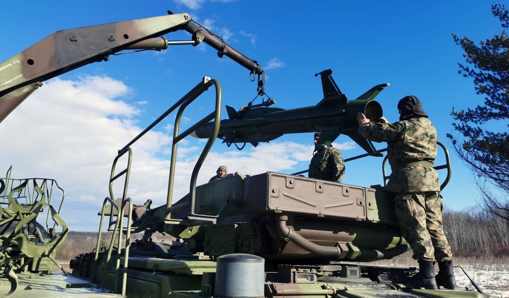 Training on Cube Air Defence Missile Systems