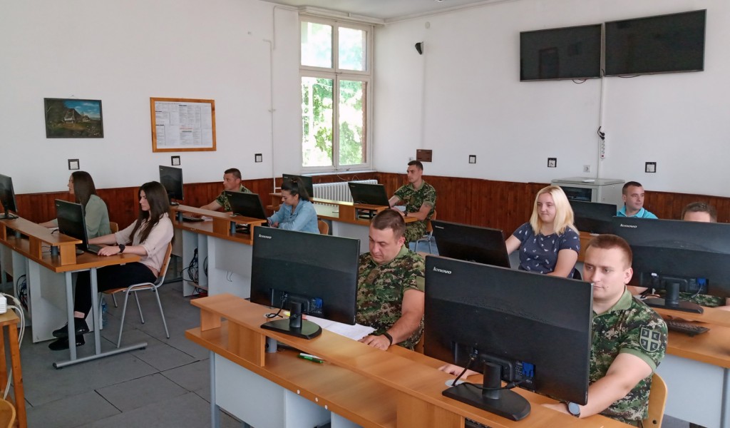 Obuka organa informatičke službe Vojske Srbije 