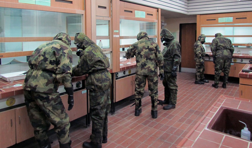 Obuka pripadnika Vojske Crne Gore u Centru ABHO