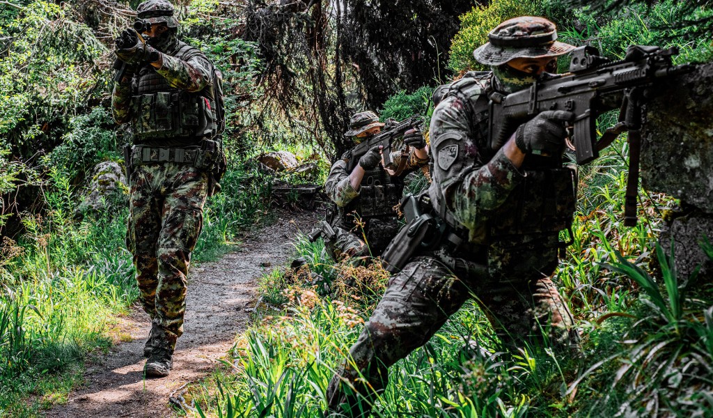 Regular Training of Teams from 72nd Special Operations Brigade