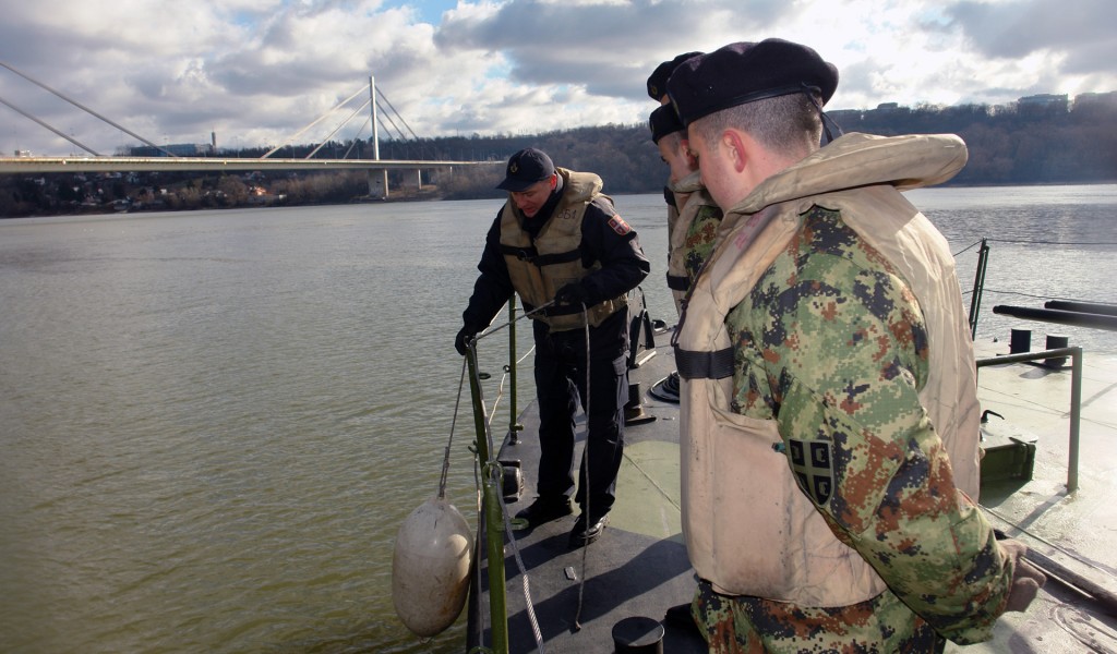 Specialist soldier training in River Flotilla