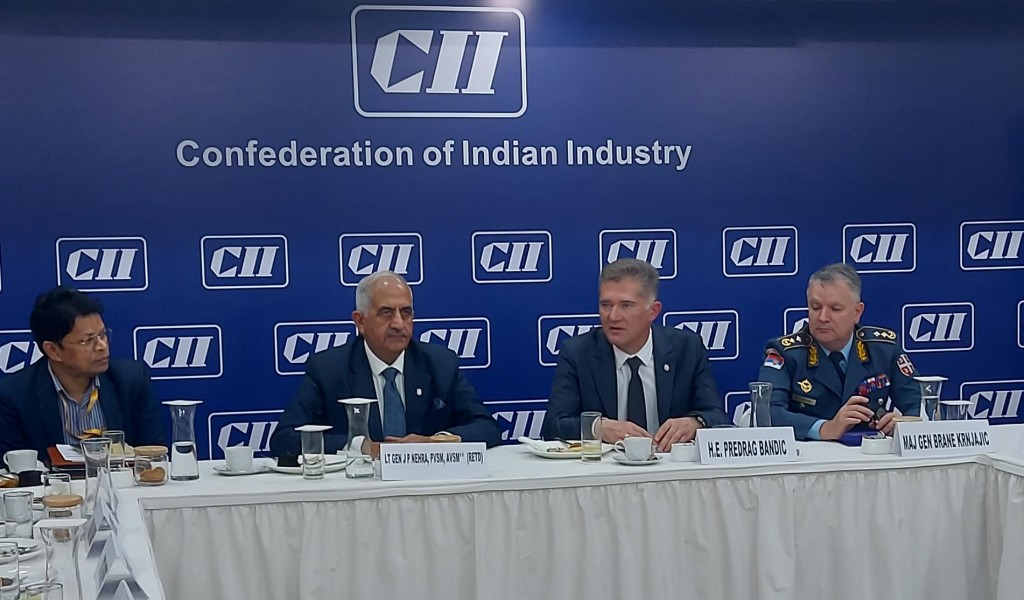 Inaugural Meeting of Joint Serbia India Committee on Defence Cooperation