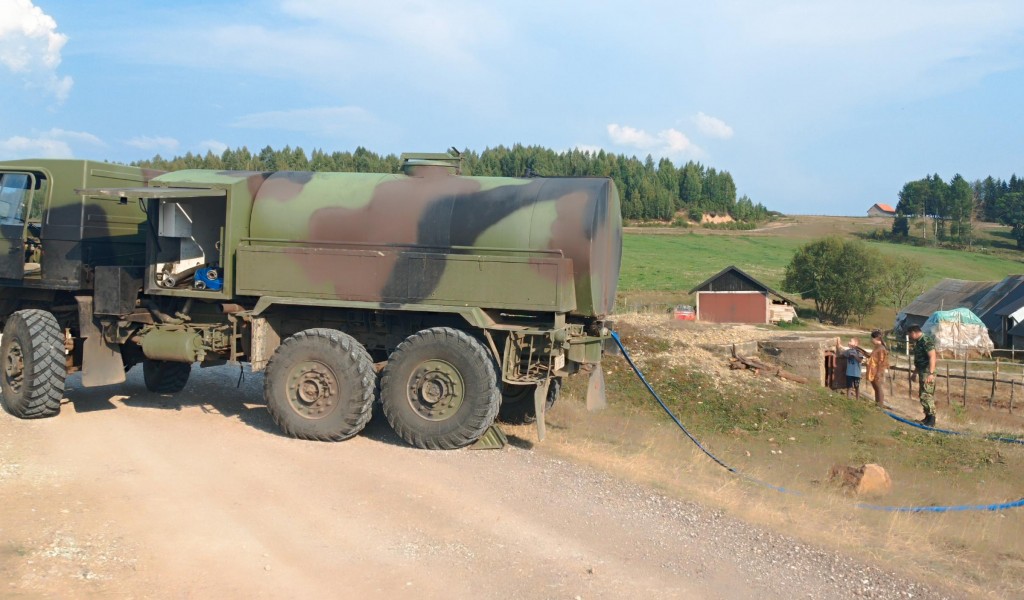 SAF deploys additional water tanker trucks to deliver water to drought affected communities