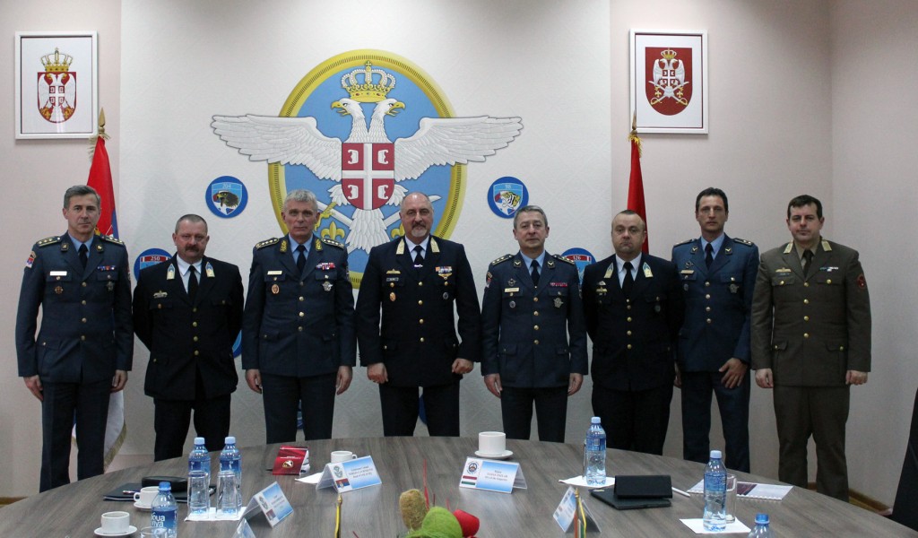 Посета команданта Ратног ваздухопловства Мађарске