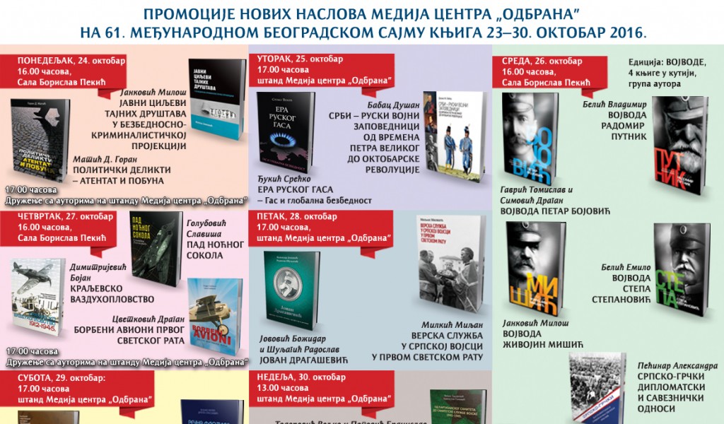 Добро дошли на 61 Међународни сајам књига у Београду