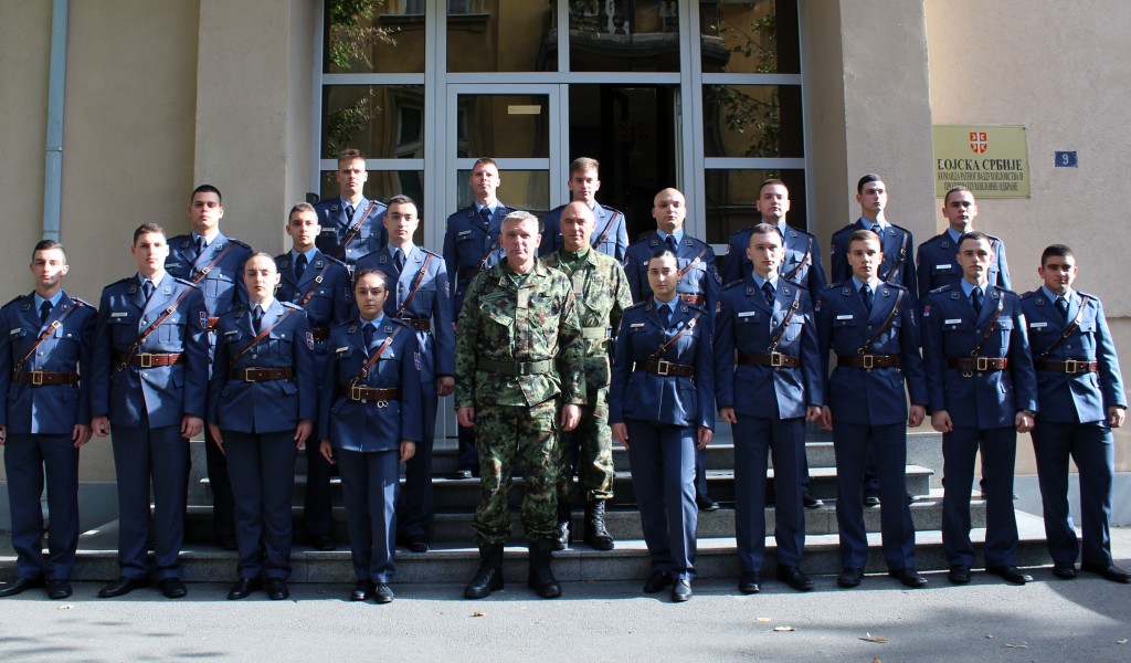 Prijem najmlađih podoficira u jedinice Vojske Srbije