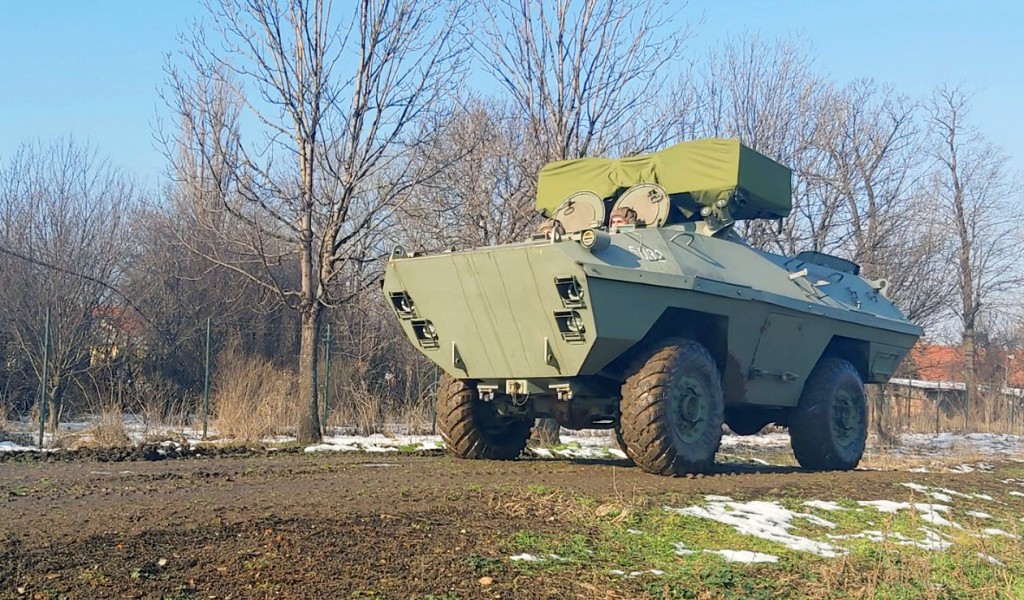 Priprema vozača borbenih vozila za učešće u mirovnoj operaciji