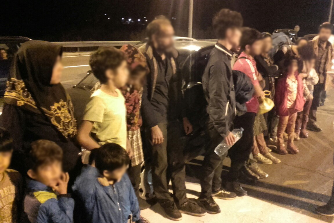 A Group of Smugglers with 63 Migrants Trapped near Nis 