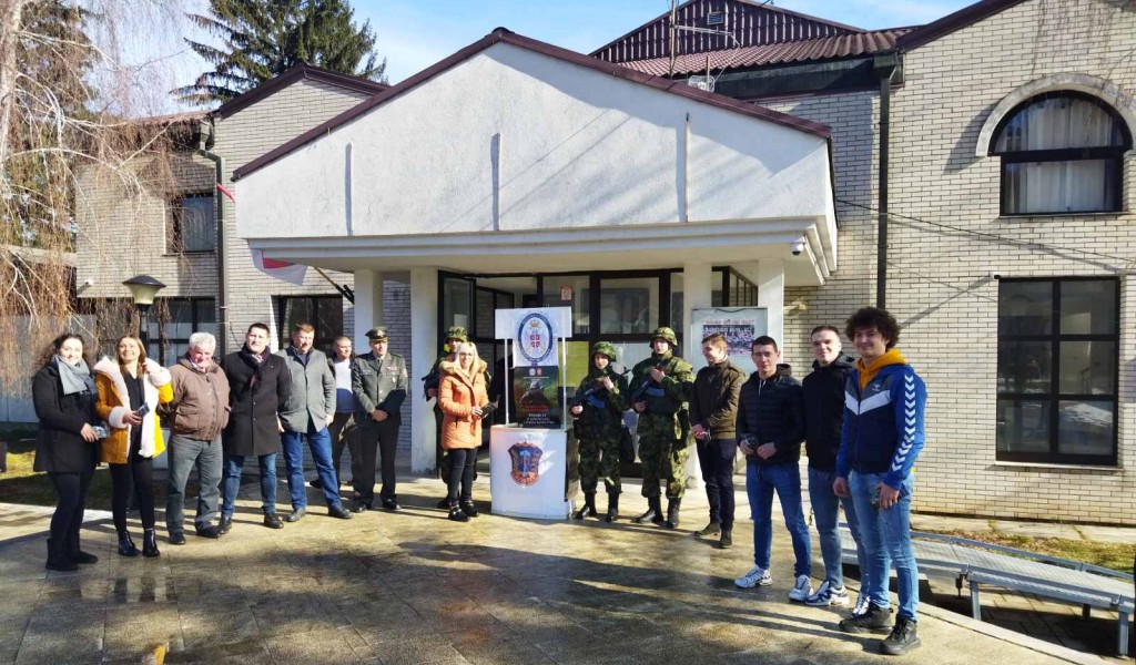 Promotion of voluntary military service in Serbian cities