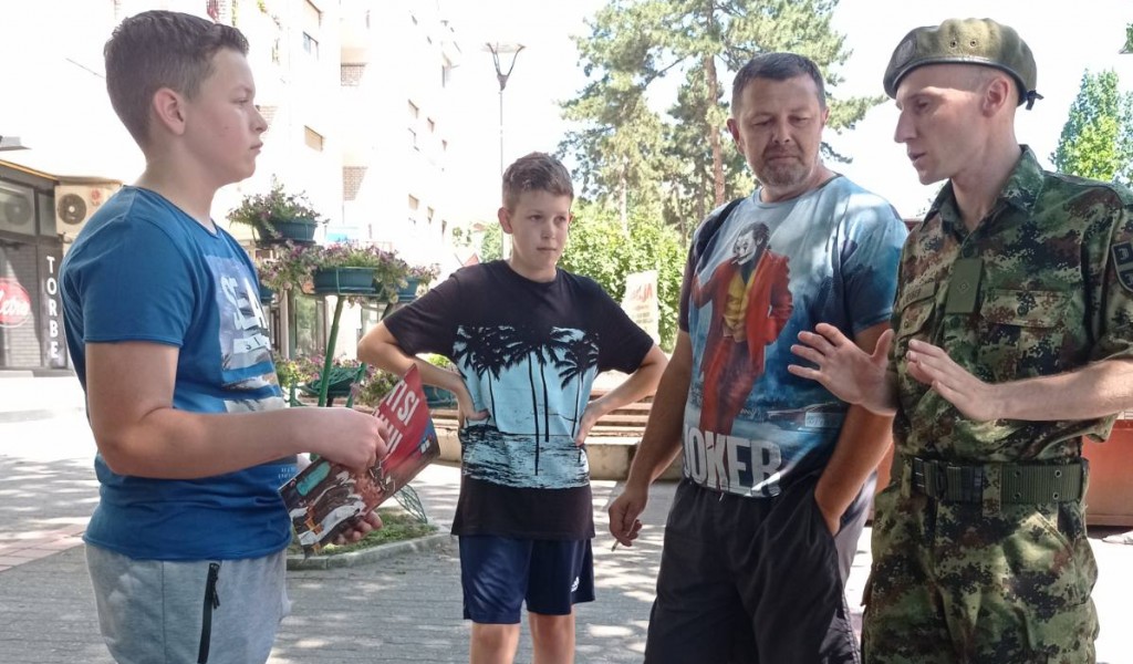 Промоција добровољног служења војног рока у Бачкој Паланци