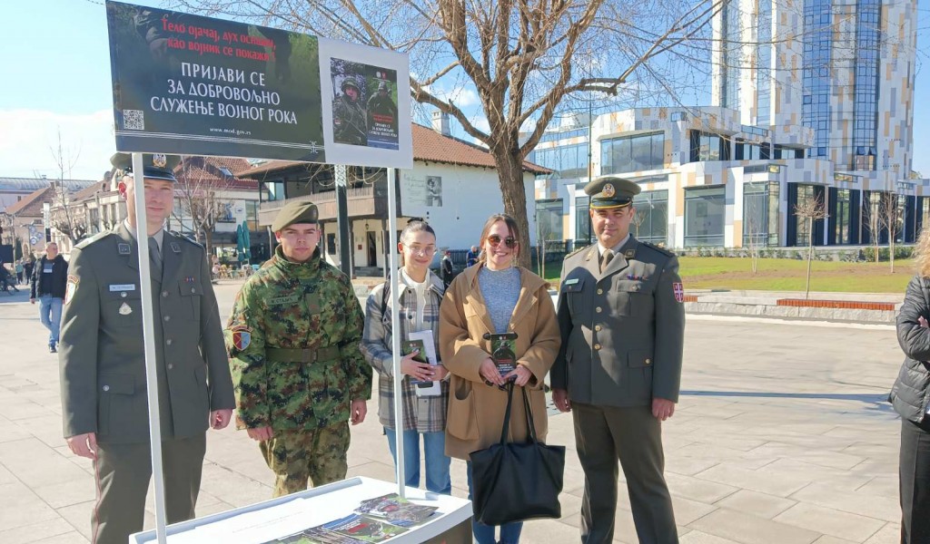 Nastavak promocije dobrovoljnog služenja vojnog roka