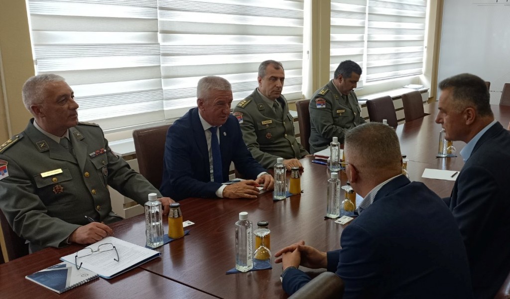 Обилазак Центра Министарства одбране за локалну самоуправу Нови Пазар