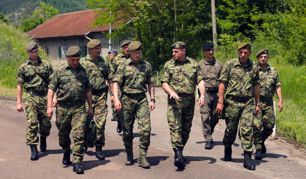Chief of General Staff visits deployed SAF troops