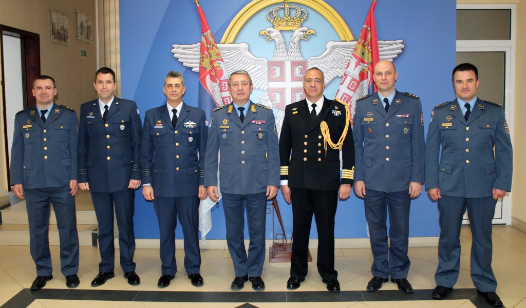 Štabni razgovori o saradnji vazduhoplovstava Srbije i Grčke